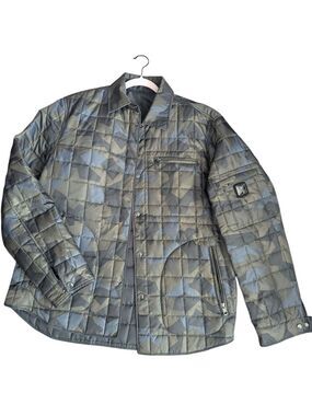 OOKPIK Men's Quilted Jacket - Camouflage